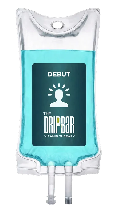 The Debut IV drip bag at The DRIPBaR Austin The Domain