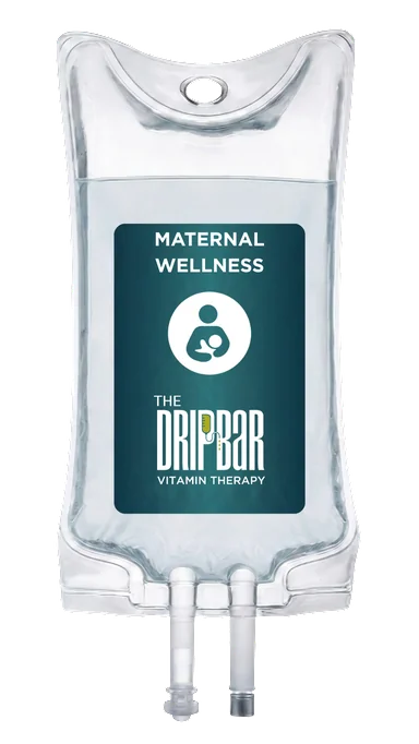 The Maternal Wellness IV drip bag at The DRIPBaR Austin The Domain